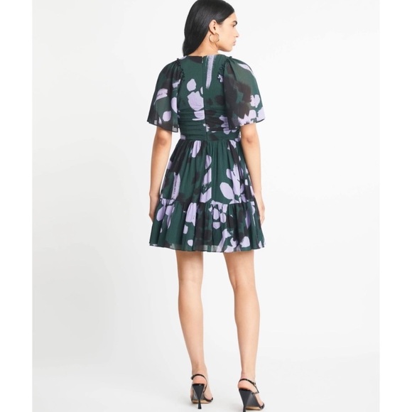 Tanya Taylor abstract green print dress - Picture 3 of 10